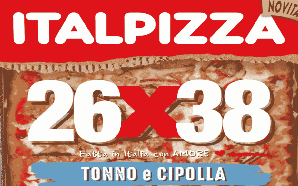 Italpizza presenta 26x38 Tonno e Cipolla