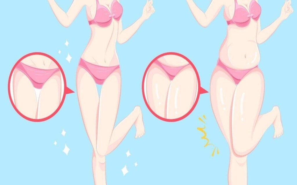 Thigh gap: esercizi gambe e dieta