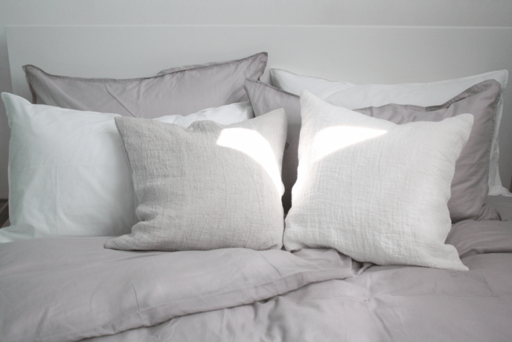 cuscino in piuma d'oca