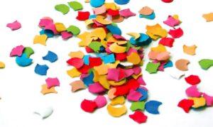 Frasi e immagini sui coriandoli, le 50 più belle da inviare