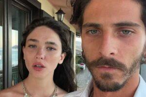 Matilda De Angelis con il fidanzato Alessandro De Santis