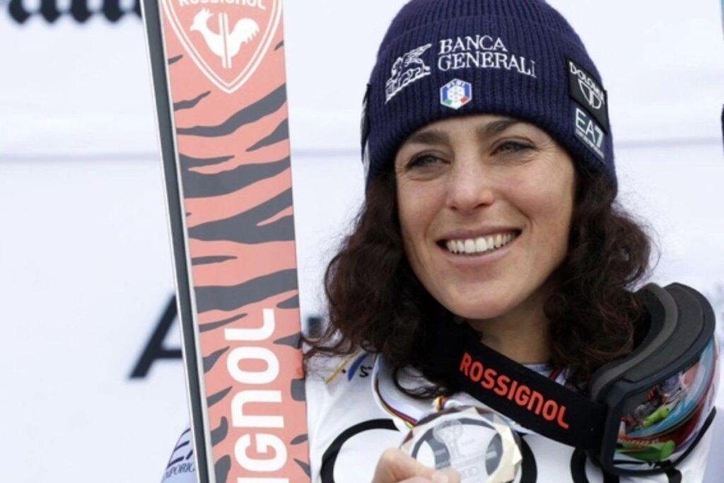 Federica Brignone dopo una gara importante