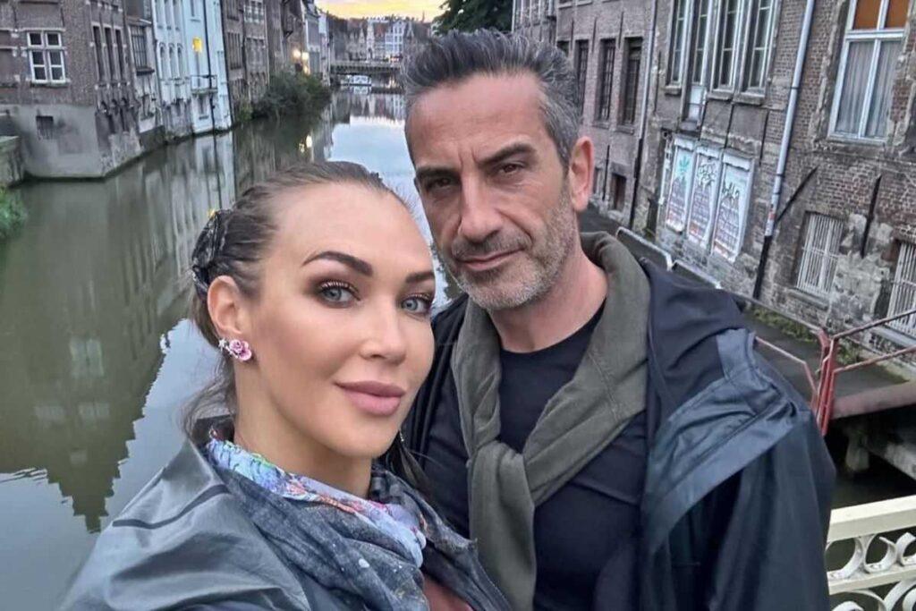 Matteo Viviani e sua moglie