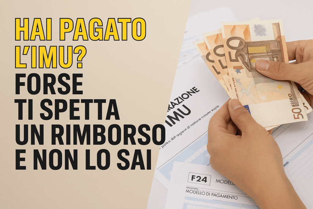 Errore IMU? Ecco come riavere i soldi indietro (anche dopo 5 anni)