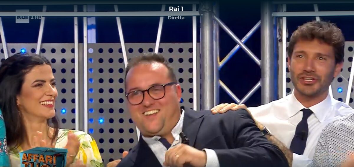 Affari Tuoi, 16 giugno: quanto ha vinto stasera Graziano dall'Abruzzo