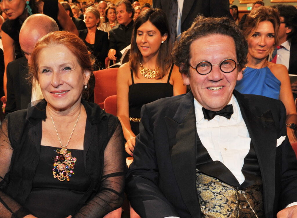 chi è la moglie di Philippe Daverio?