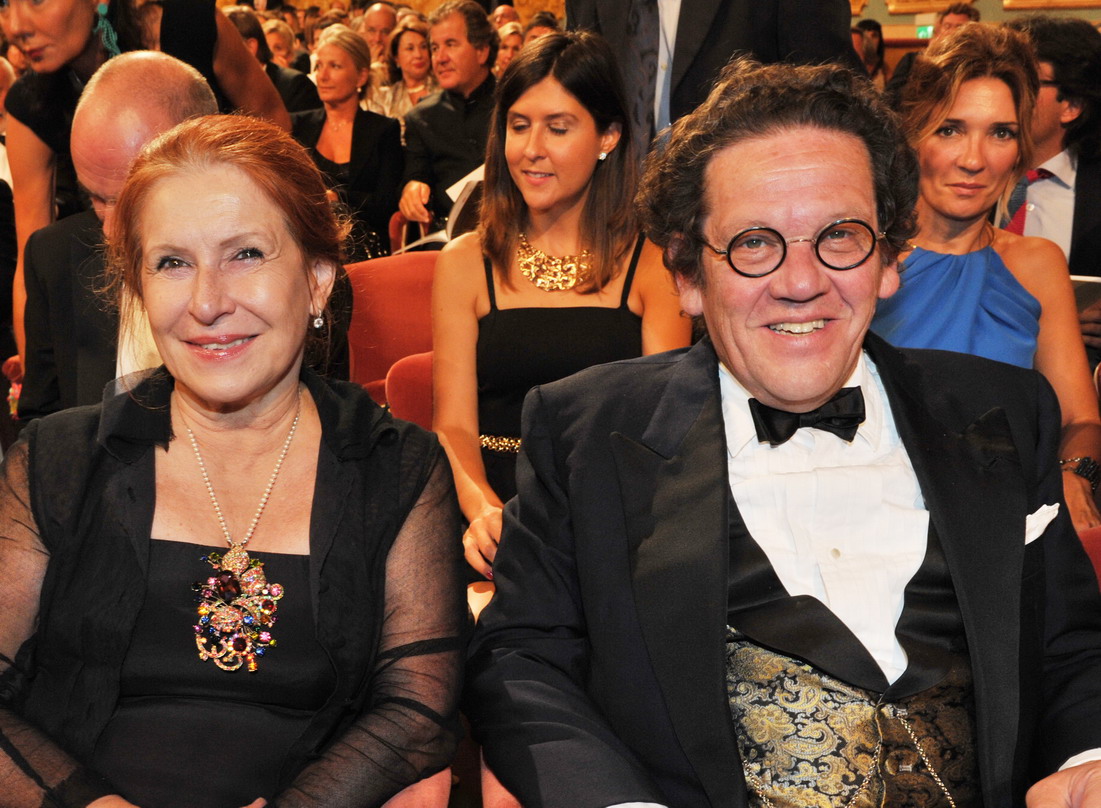 chi è la moglie di Philippe Daverio?