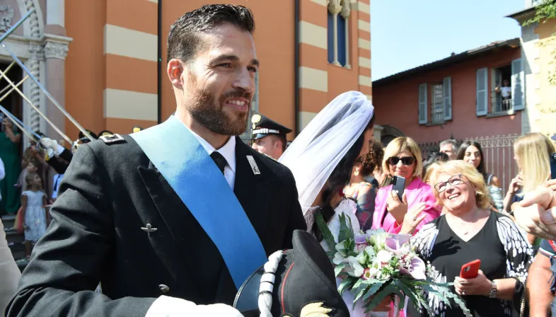 Chi è Stefano Giovino, marito di Luisa Corna: età, lavoro, figli e amore “in divisa”