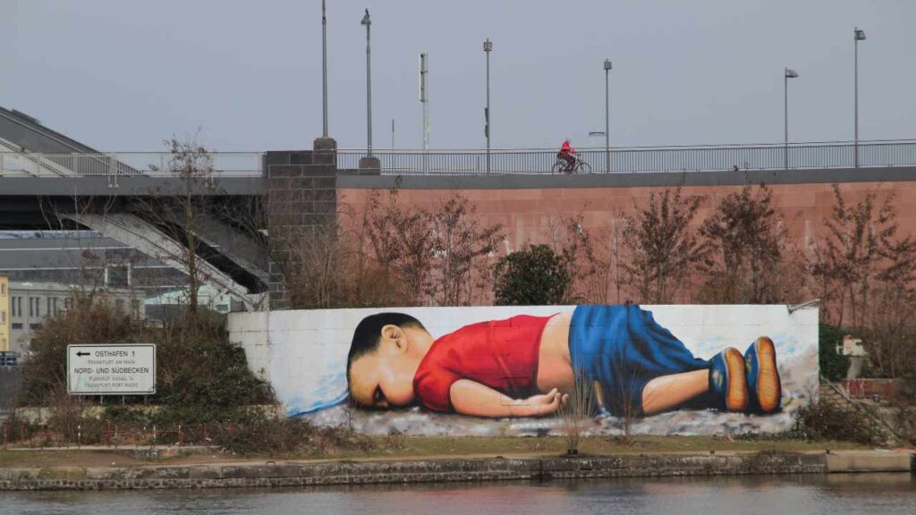 Murales di Alan Kurdi