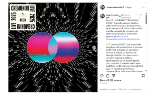 CremoniniLIVE25, in uscita a novembre il nuovo album di Cesare Cremonini