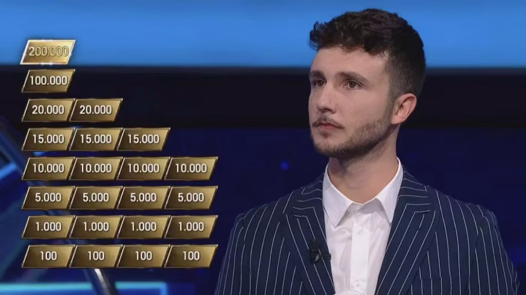 Riccardo Piancatelli saluta La Ruota della Fortuna: il campione da 410.700 euro lascia il gioco, ma non il cuore del pubblico