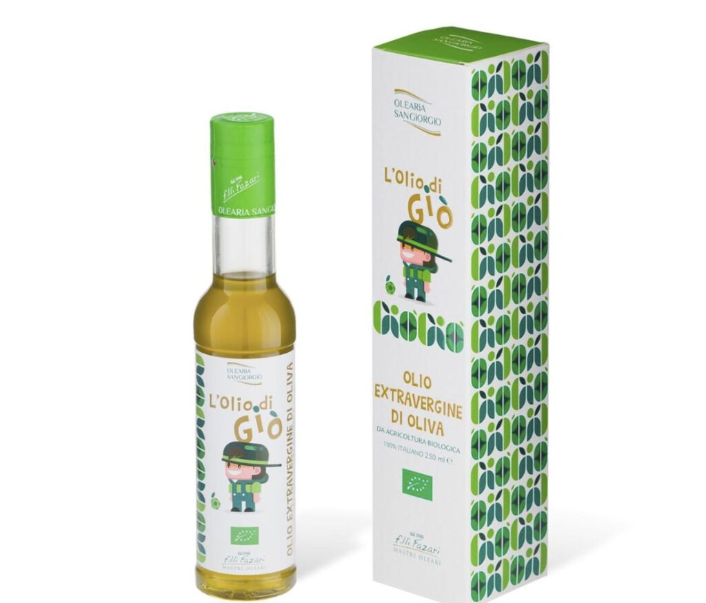 Olio di Giò: l’extravergine gentile che nasce pensando ai bambini